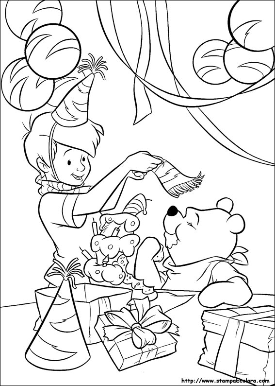 Disegni Winnie the Pooh